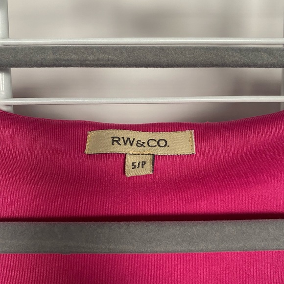 RW&CO Pink Ruffled Dress Small - Picture 5 of 11